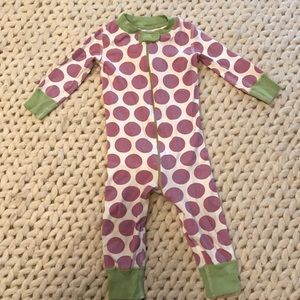 Baby Hannah Andersson zip-up PJ-